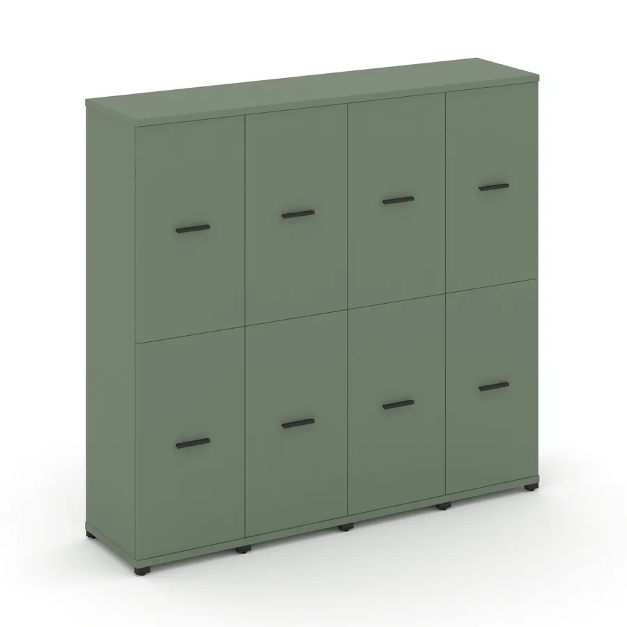 Концепт Шкаф 4 узкие секции, 4 ниши CN.STU-442 W 1668*420*