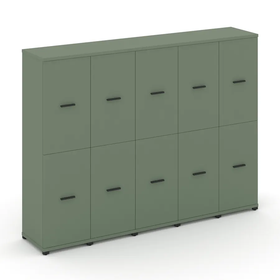 Концепт Шкаф 5 узких секций, 4 ниши CN.STU-452 W 2084*420*