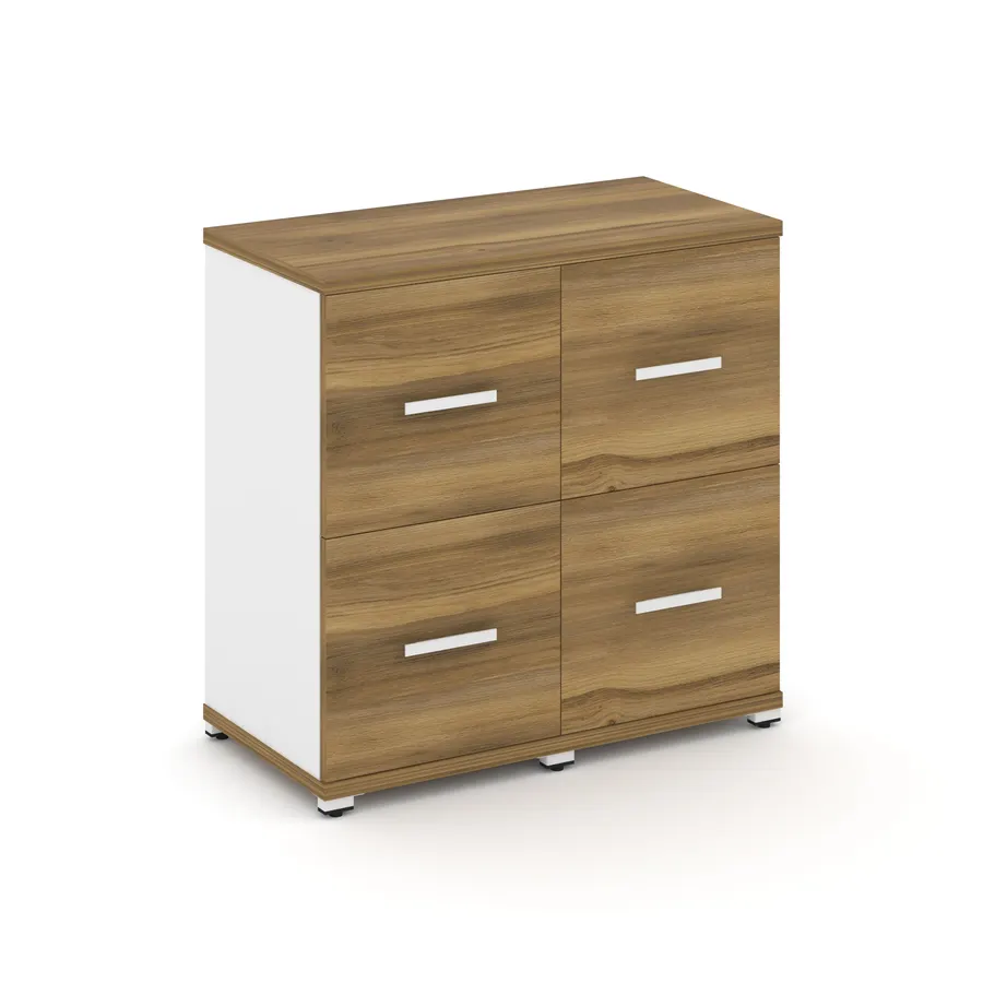 Концепт Шкаф 2 узкие секции, 2 ниши CN.STU-222 W