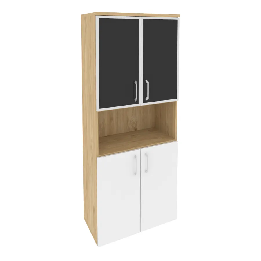Оникс Шкаф высокий широкий O.ST-1.4 R black